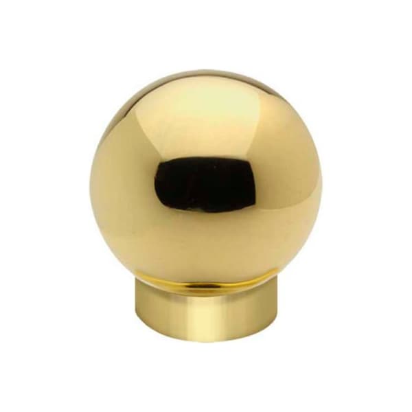 Lavi Industries Lavi Industries, Ball Single Outlet, for 1.5" Tubing, Polished Brass 00-700/1H - main